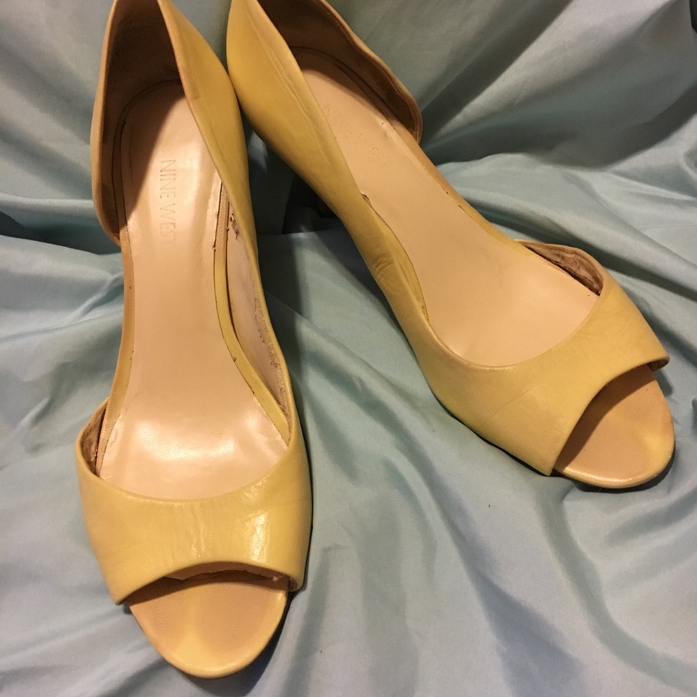 Nine West Naema Leather Pumps